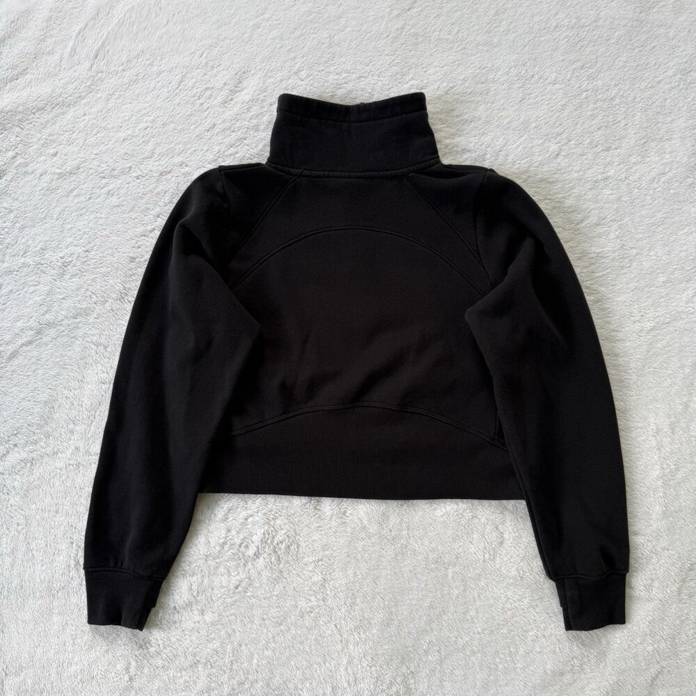 All In Motion Women's Active Comfort 1/2 Zip Pullover Sweatshirt Black Size S - Picture 3 of 8